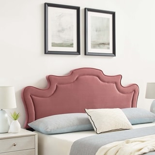 Evangeline Performance Velvet Full/Queen Headboard - Bed Bath & Beyond ...