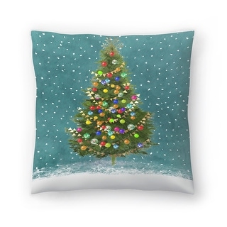Ready For Holidays by Pi Holiday Collection - 14" x 14" Throw Pillow - Americanflat