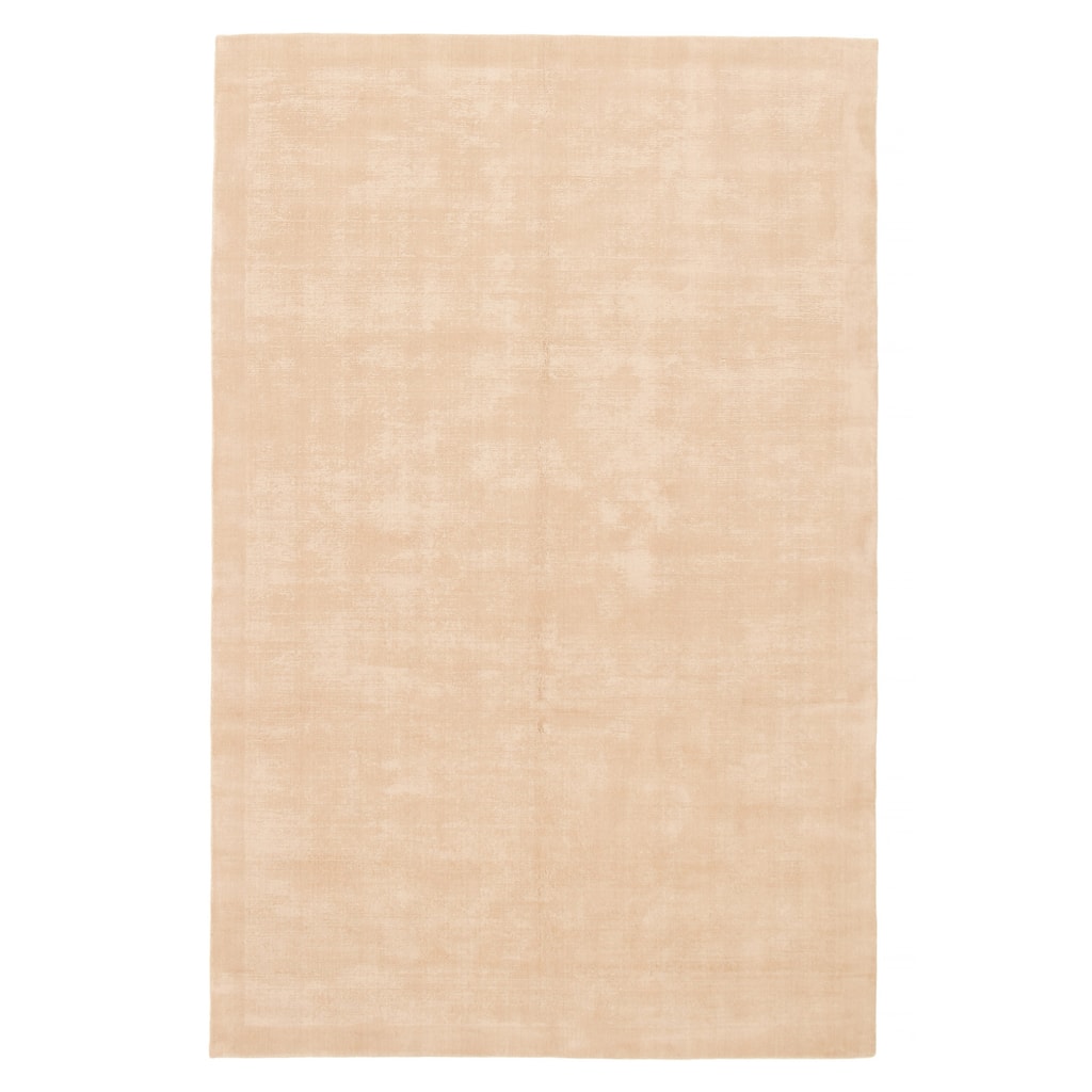 ECARPETGALLERY Hand Loomed Kashkuli Gabbeh Khaki Wool Rug - 6'6 x 9'11