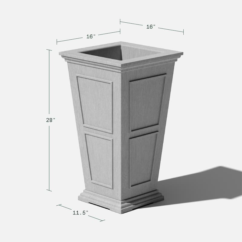 Veradek Brixton Tall 28-inch Planter