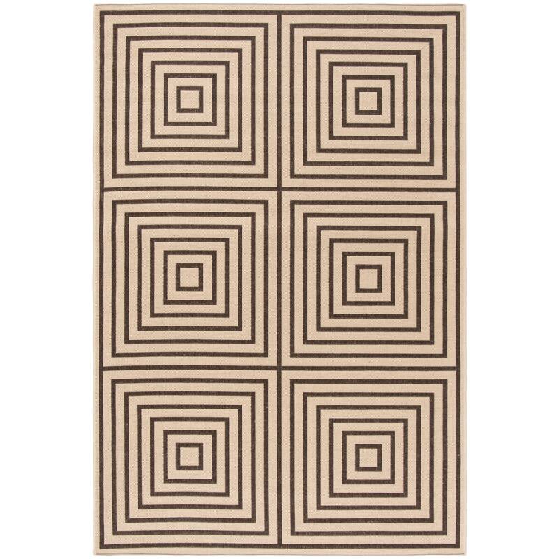 SAFAVIEH Linden Loris Indoor/ Outdoor Waterproof Patio Backyard Rug