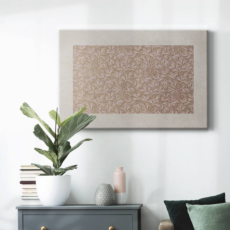 Vintage Abstract Print-VII -Gallery Wrapped Canvas