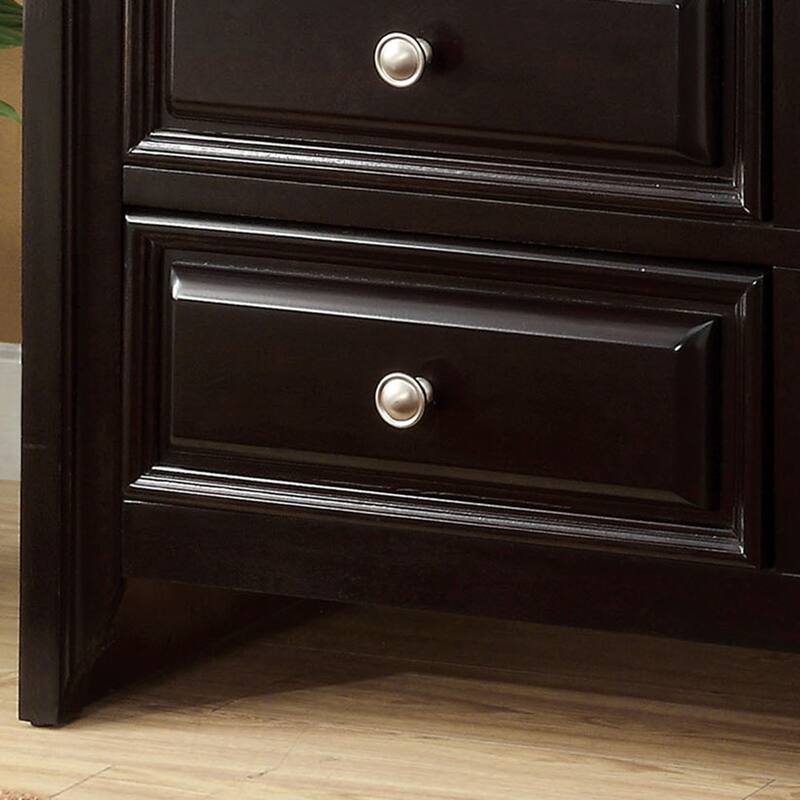 Gant Transitional Espresso Solid Wood 6-Drawer Media Chest by Furniture of America