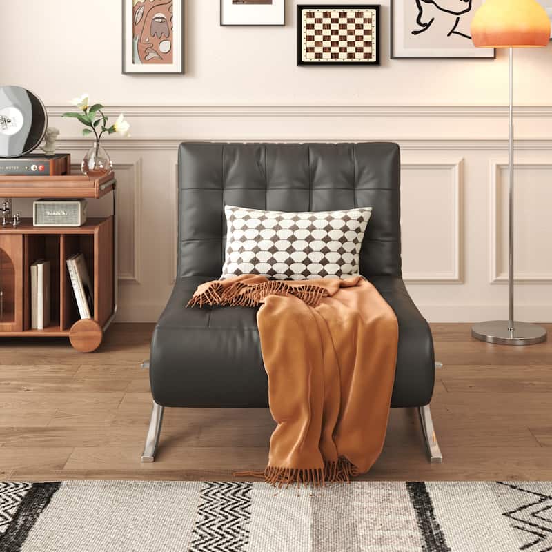 Romision Modern Foldable Sofa Bed with Metal Leg