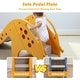 preview thumbnail 8 of 10, 3 in 1 Kids Climber Slide Play Set with Basketball Hoop - 75" x 22" x 28"(L x W x H)