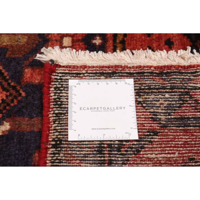 ECARPETGALLERY Hand-knotted Konya Anatolian Navy Wool Rug - 3'8 x 10'0
