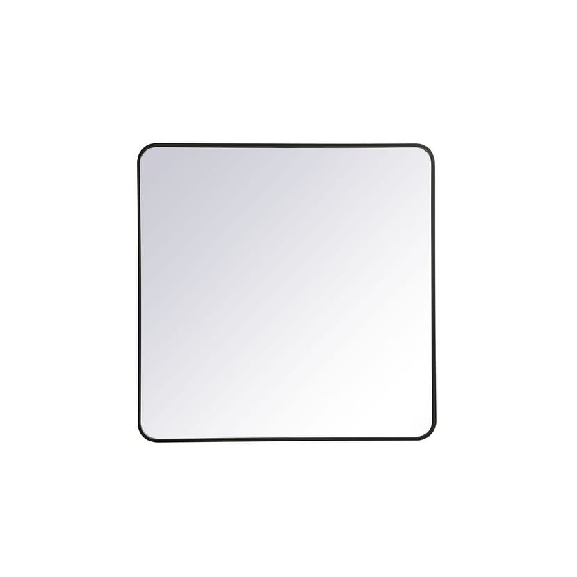 Elegant Lighting MR803636 Evermore 36" W x 36" H Contemporary Square