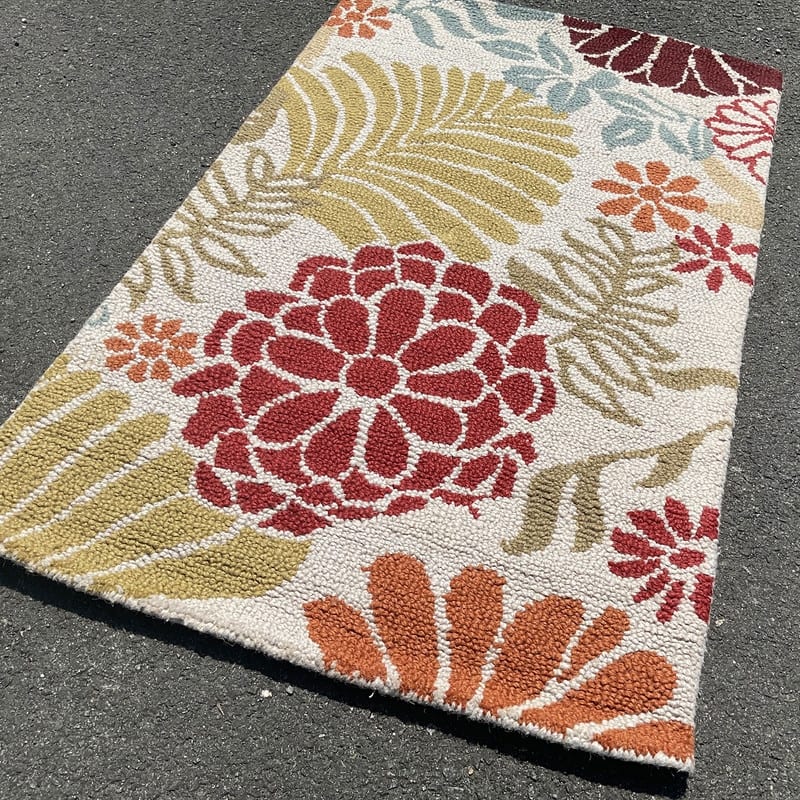 HERAT ORIENTAL Handmade Contemporary Floral Design Tufted Wool Rug Collection