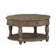 preview thumbnail 2 of 10, Magnolia Manor Weathered Bisque Round Cocktail Table