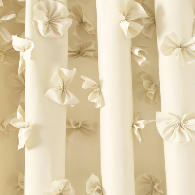 Silver Orchid Turpin Single Window Curtain Panel