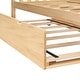 preview thumbnail 56 of 62, Max and Lily Slat Headboard Full Bed with Trundle