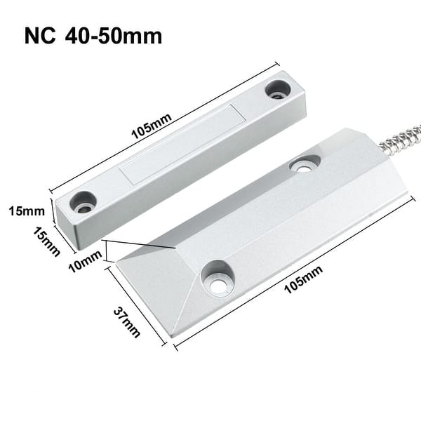 OH-55 NC Alarm Rolling Gate Garage Door Contact Magnetic Reed Switch ...