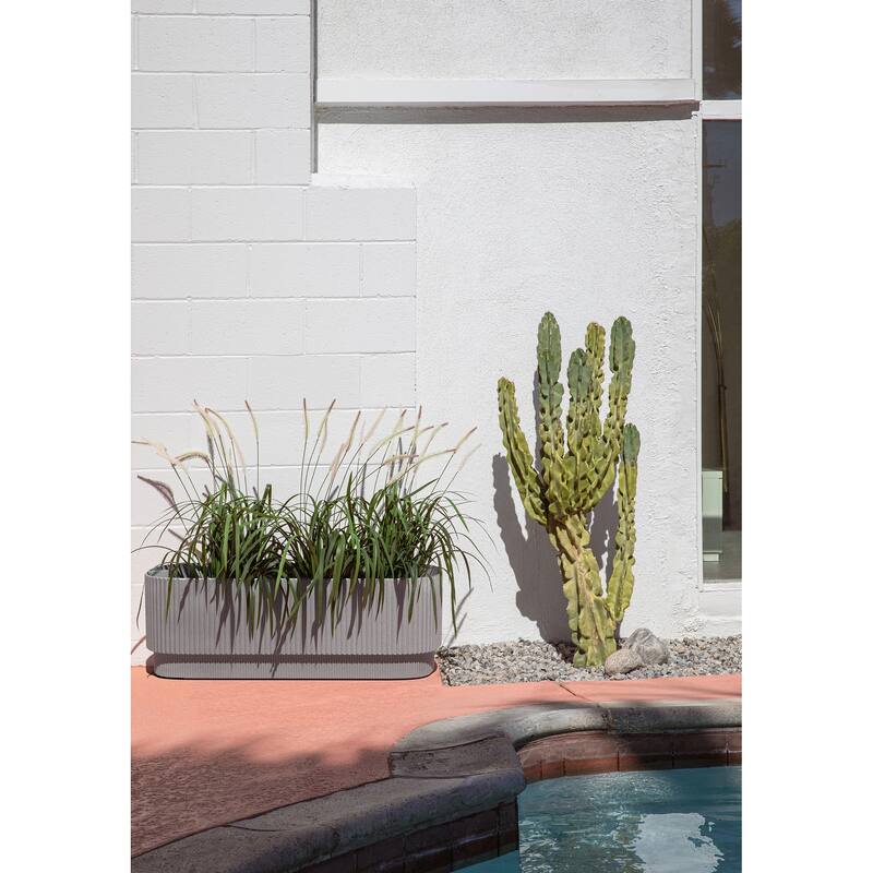 Veradek Demi Series 42'' Self-Watering Plastic Garden Bed