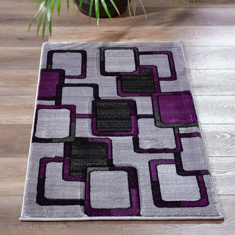 Orelsi Collection Abstract Area Rug