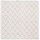 preview thumbnail 35 of 63, SAFAVIEH Handmade Vermont Savine Wool Rug 6' Square - Ivory/Grey - Square