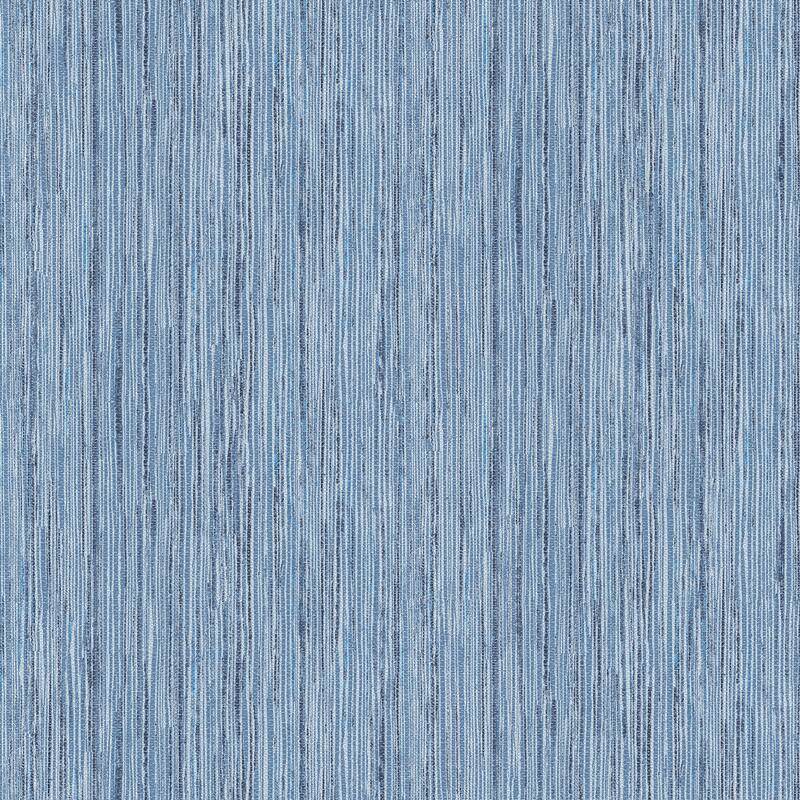 A-Street Prints Justina Indigo Faux Grasscloth Wallpaper