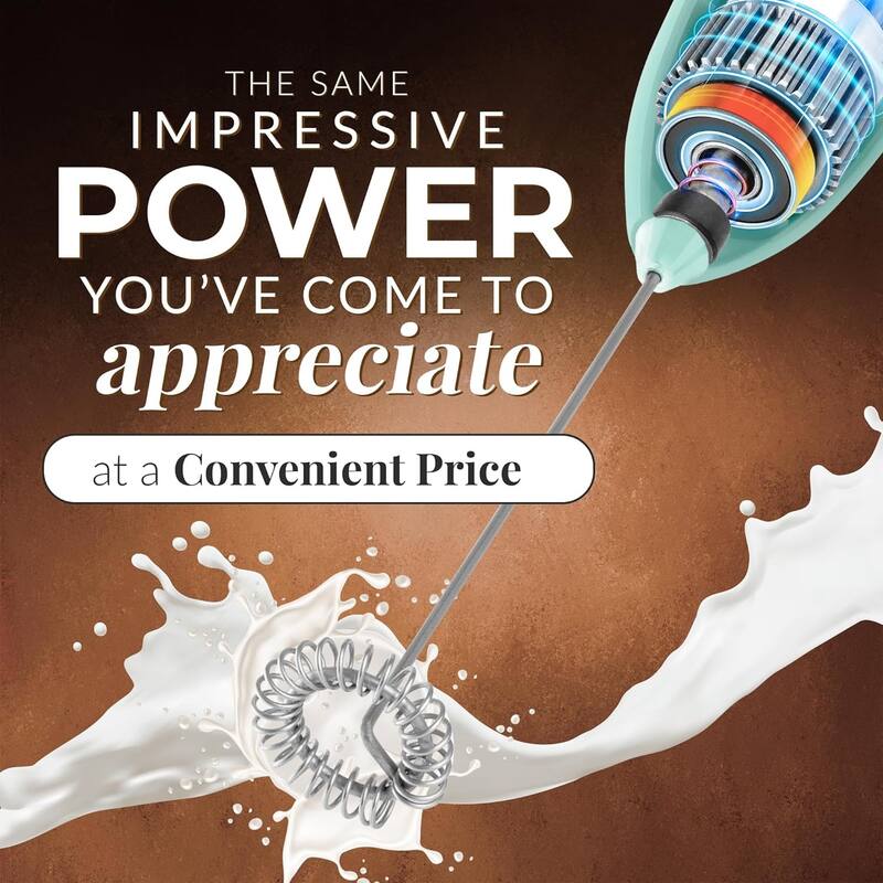 FrothMate Powerful Milk Frother for Coffee