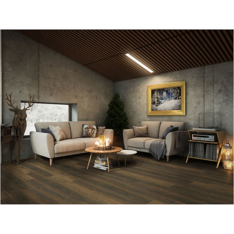 Ackland AKVRC9X60-5012-PL Parkland 9" x 60" Embossed Vinyl Flooring