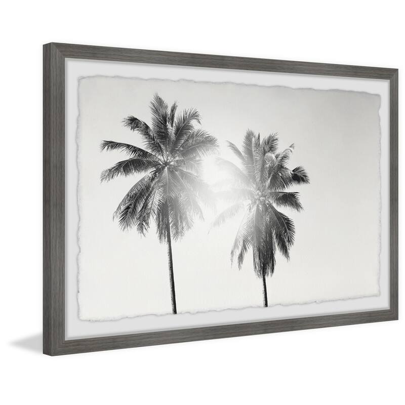 'Light from the Palm' Framed Painting Print