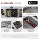 preview thumbnail 23 of 42, Dual-Mount Stainless Steel Workstation Kitchen Sink built in Accessories