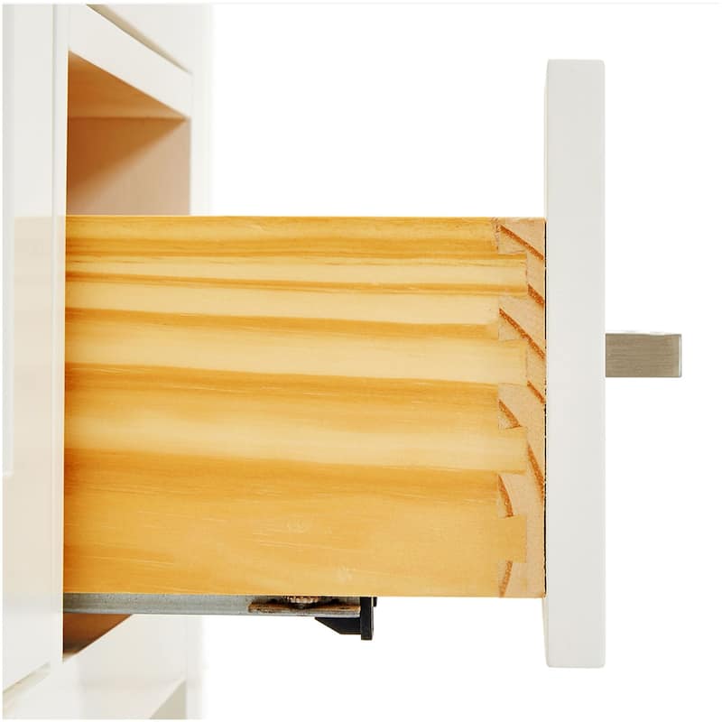 Ariel H037SLWQRVO Bristol 36" Thick Quartz Vanity Top