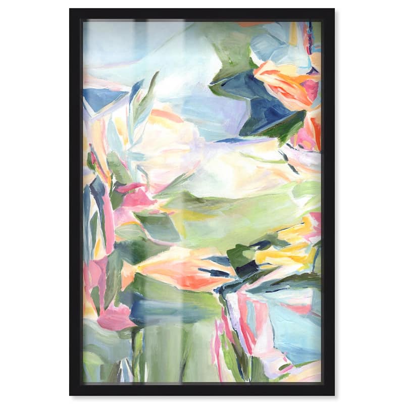Sunkissed Garden Shadowbox by Art Remedy - Black - 36" x 54"