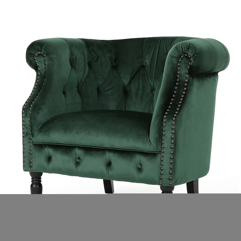 Emerald Padded Chair Club Chair Dressing Chair Fabric Chair Arm Chair Corner Chair Living Room Reception Chair