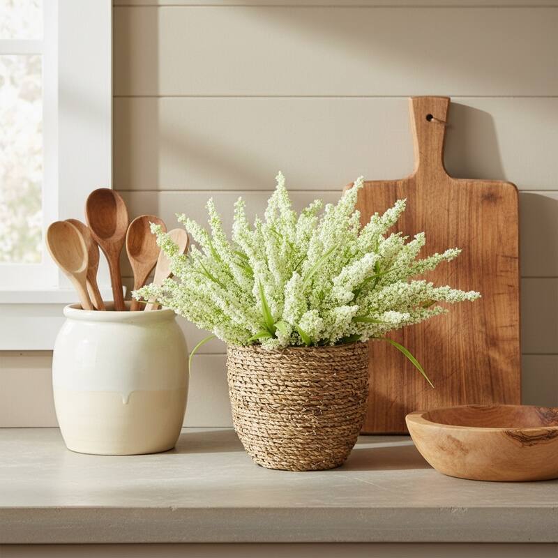 Heather in Strawgrass Pot - 12
