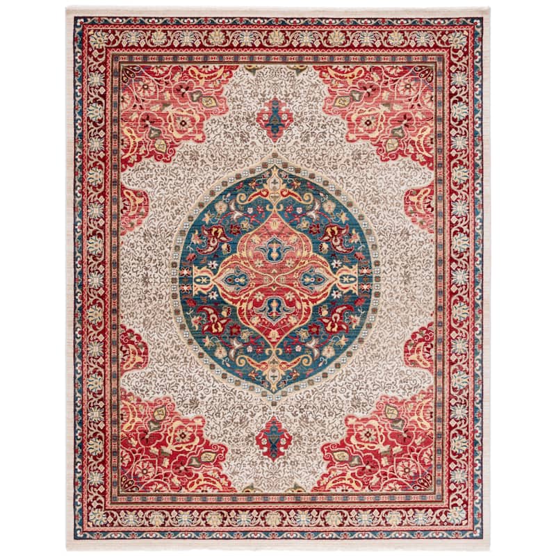 SAFAVIEH Kashan Patrice Oriental Rug with Fringe