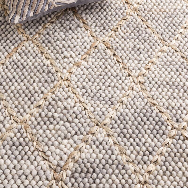 SAFAVIEH Handmade Natura Adorata Trellis Wool Rug