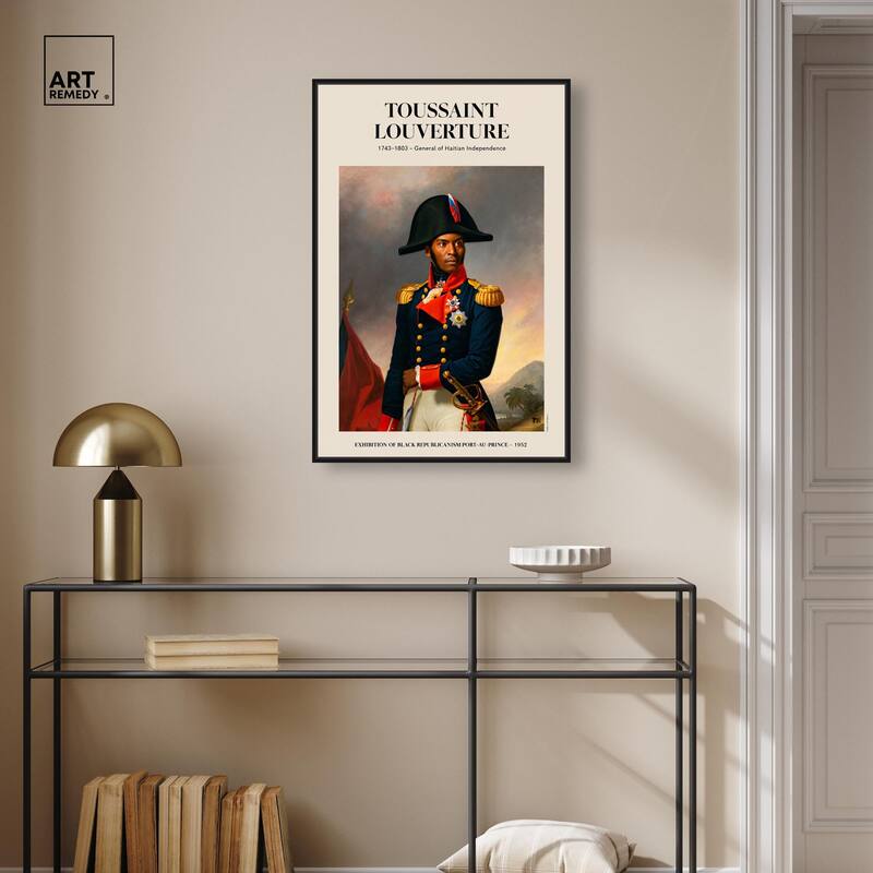 Toussant Louverture Canvas by Art Remedy