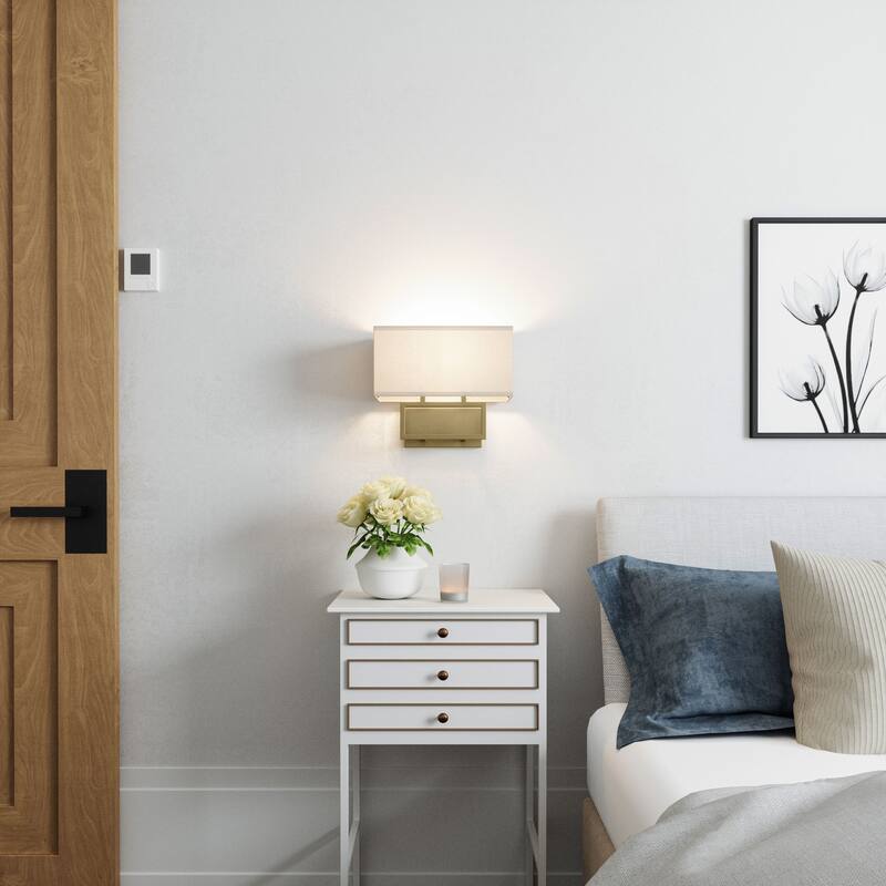 Brio Lighting Pressley - 2 Light Dimmable Wall Sconce