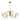 Kichler Lighting Karthe 42 inch 9-Light Chandelier Natural Brass