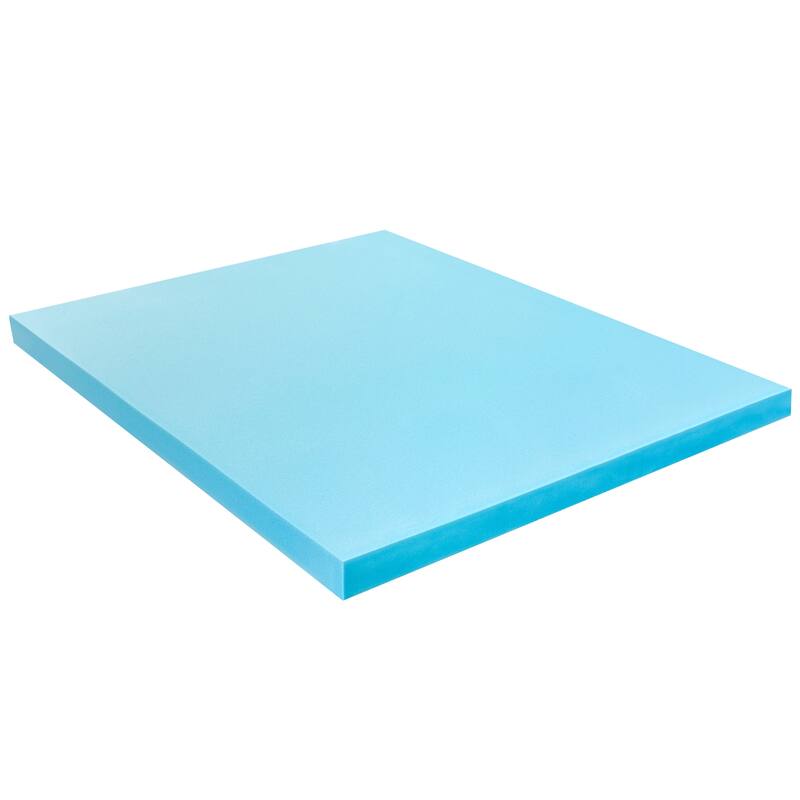 Subrtex Comfort Gel-infused Memory Foam Mattress Topper