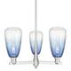 Option Satin Nickel / Sapphire Blue