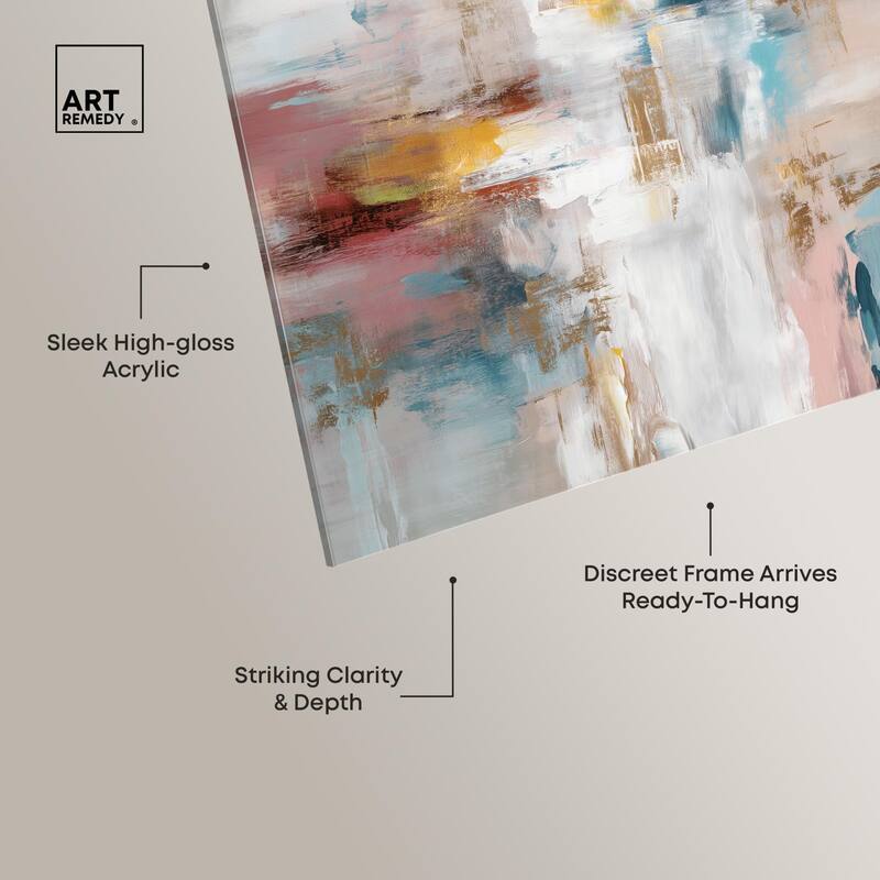 Warmth and cool III Acrylic by Art Remedy, Ready to Hang