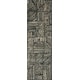 preview thumbnail 7 of 7, Alexander Home Bradford Modern Geometric Area Rug 2' 3" x 7' 6" - Midnight / Taupe - Runner