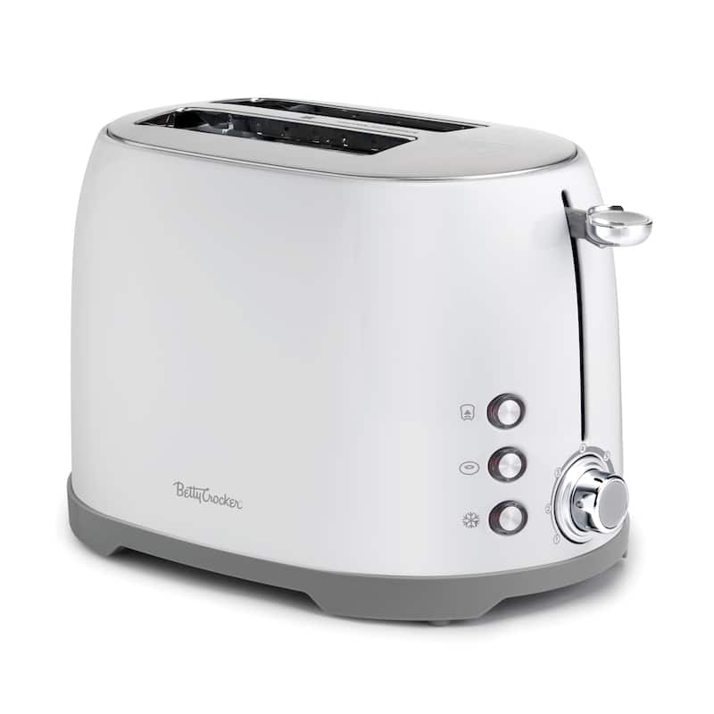 Betty Crocker 2Slice MultiFunction Toaster, Toaster 2 Slice with
