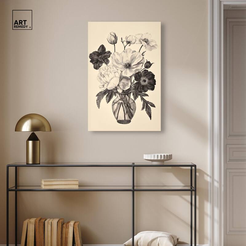 Antique Aria Canvas by Art Remedy, Gallery Wrapped