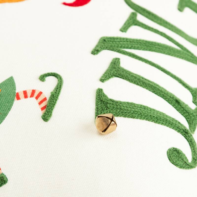 Rizzy Home Mingle with a Jingle Throw Pillow Cover