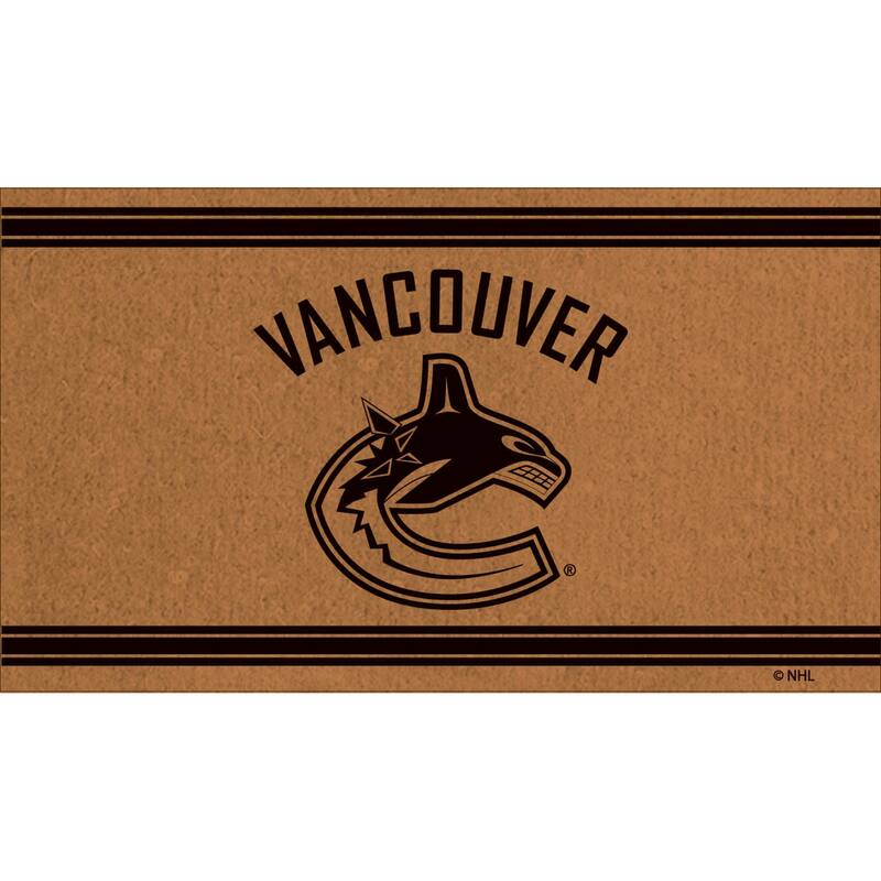 Vancouver Canucks PVC Door Mat