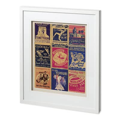 Matchbook - Tune Town Framed Art Print