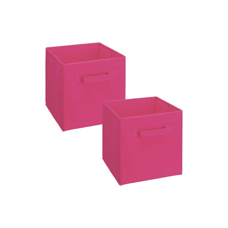 ClosetMaid Cubeical Fabric Drawer - 2 Pack - Fuschia