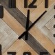 preview thumbnail 6 of 16, Brown MDF Industrial Wall Clock No Theme 27 x 24 x 2 - 24 x 2 x 27