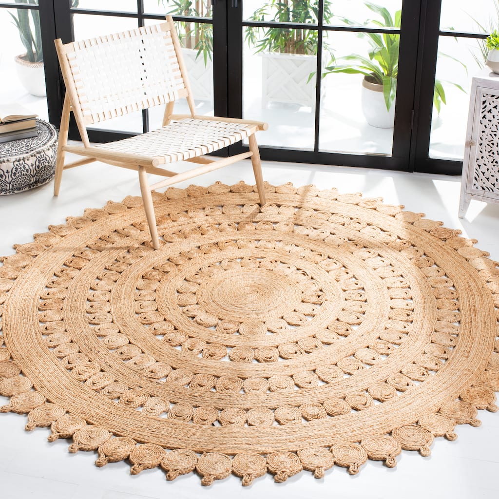 SAFAVIEH Handmade Natural Fiber Brynlee Farmhouse Rug