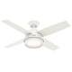 preview thumbnail 3 of 23, Hunter 44" Dempsey Ceiling Fan with LED Light Kit and Handheld Remote - Contemporary, Transitional, Industrial