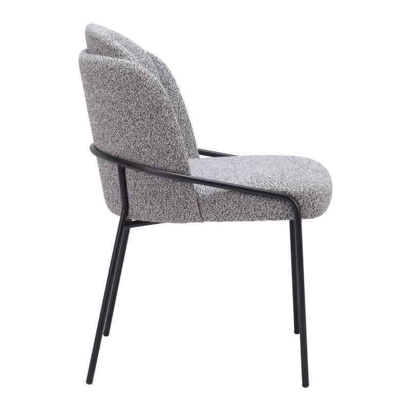 Jambi Dining Chair Black & White