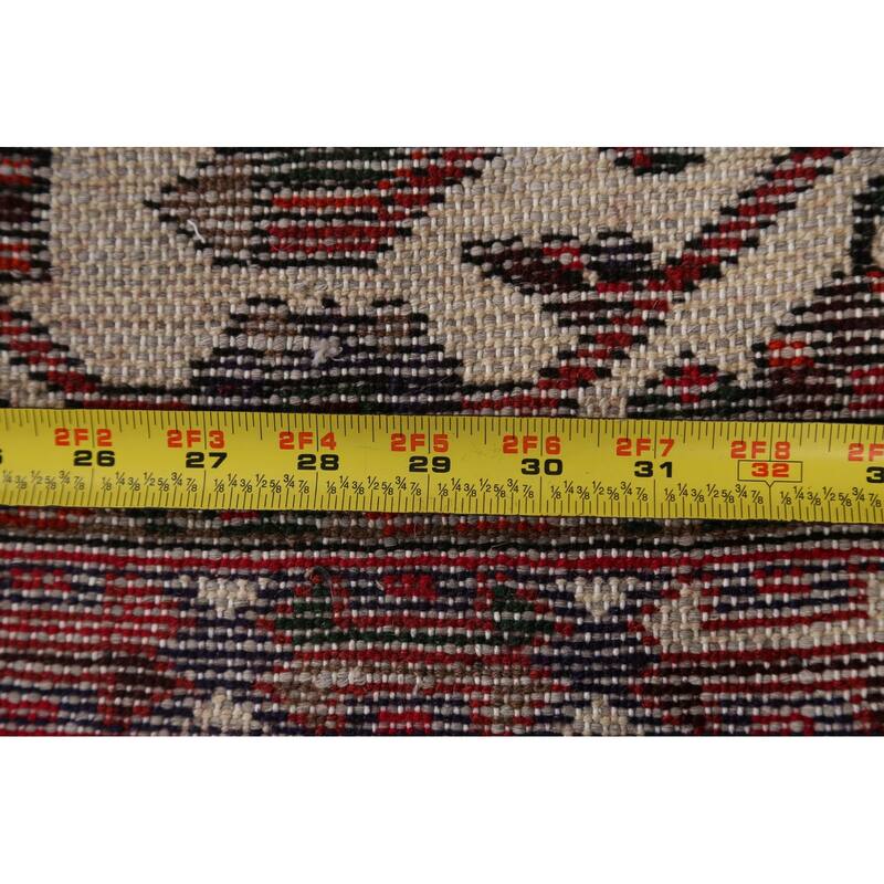 Tribal Geometric Hamedan Persian Traditional Area Rug Wool Handmade - 3'2" x 5'6"