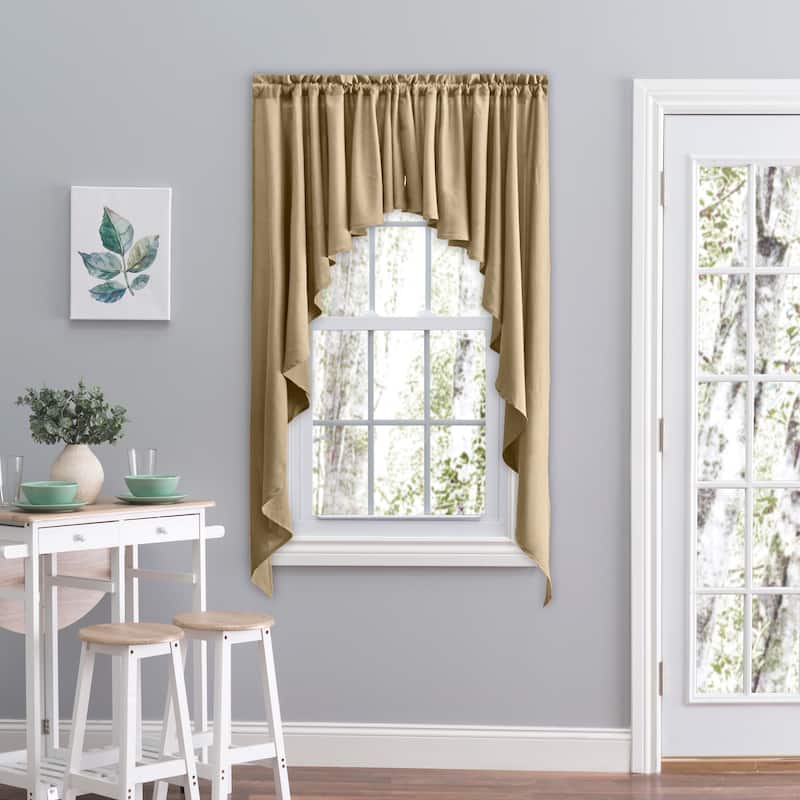 Ricardo Glasgow Curtain Swag Set - 62 x 24 - harvest