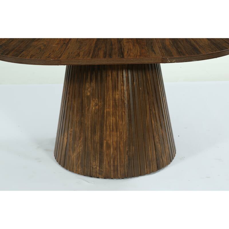 59" Farmhouse Dining Table for 4-6 People